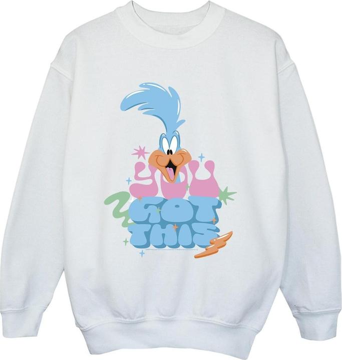 Actual product image Looney Tunes Boys Roadrunner You Got This Sweatshirt (128)