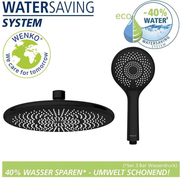 Actual product image Wenko Water Saving Shower System