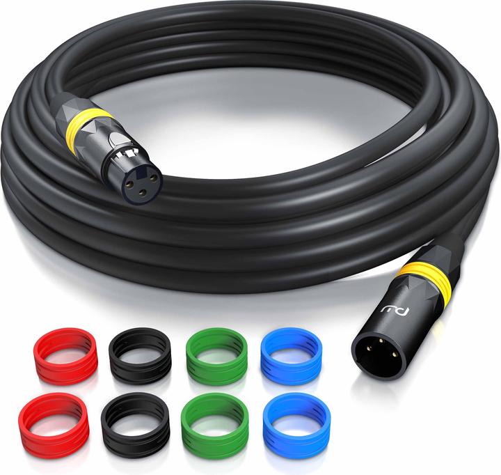 Produktbild Primewire XLR Audiokabel, XLR Stecker auf XLR Buchse, NF Audio Kabel, OFC Kupfer, geschirmt, flexibel (10 m, XLR)
