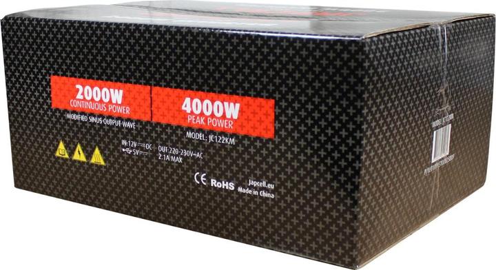 Actual product image Japcell Inverter for car 12V to 230V
