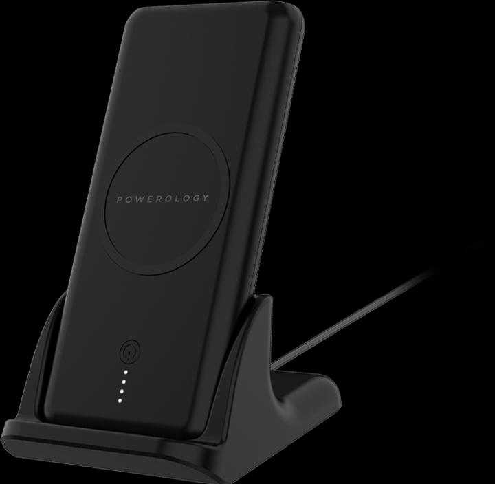 Actual product image Powerology 2 in 1 Fast Wireless Power Bank 10000mAh (10000 mAh, 18 W, 37 Wh)