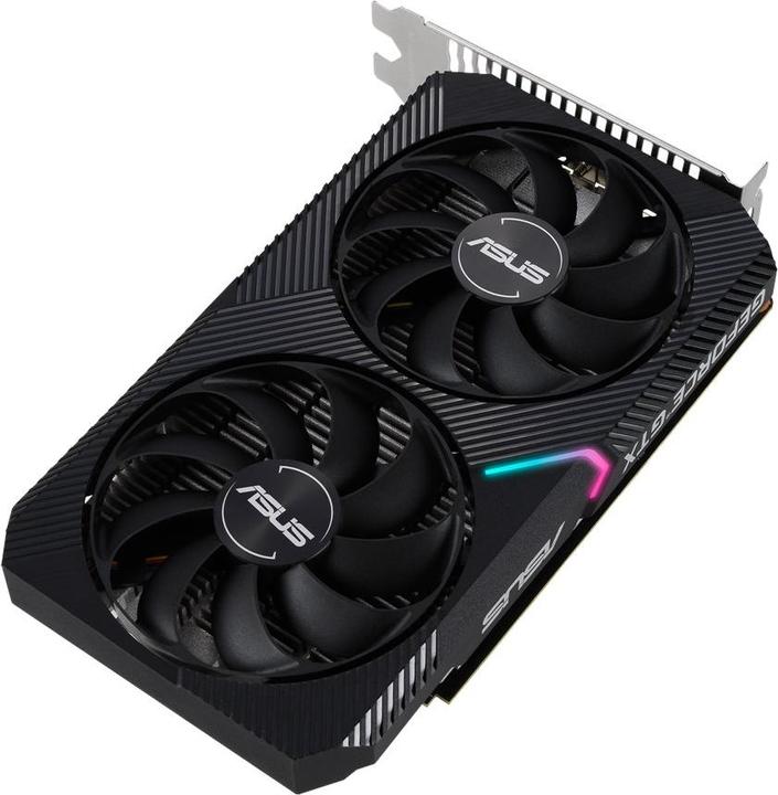 Actual product image ASUS Dual GTX1650-O4GD6 Mini,DVI,HDMI,DP,Active (4 GB)