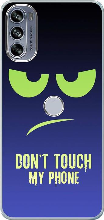 Dont Touch My Phone Green Blue