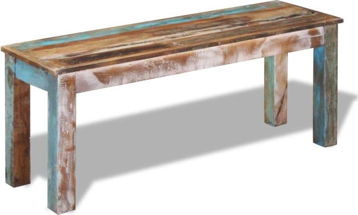 Produktbild VidaXL Bank Altholz 110x35x45 cm,Farbe: Mehrfarbig,Material (35 cm)