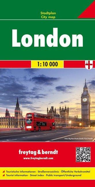 Actual product image London, city map 1:10.000 10000