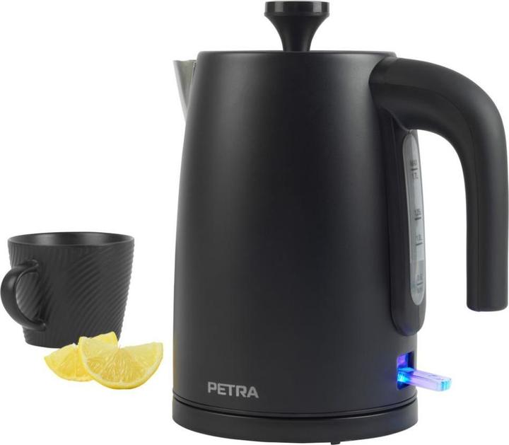 Petra PT5632MBLKVDE 3KW Kettle matte black (1.70 l)