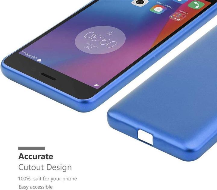 Image du produit Cadorabo Couverture métallique mate TPU (Lenovo K6 Power, lg K6)