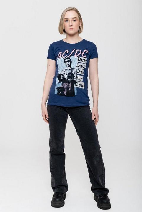 Produktbild AC/DC Womens/Ladies Dirty Deeds Done Dirt Cheap Vintage T-Shirt (S)