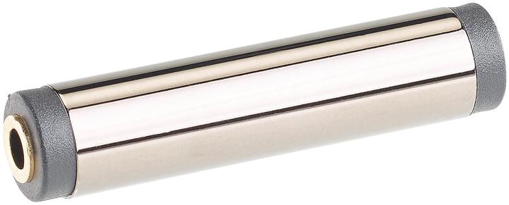 Image du produit Auvisio Prise jack 3,5 mm, femelle à femelle, 44 mm, plaqué or