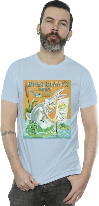 Actual product image Looney Tunes Mens Bugs Bunny Colouring Book T-Shirt (XXL)