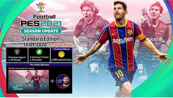 Image du produit Konami eFootball PES 2021 Season Update (PS4, Multilingue)
