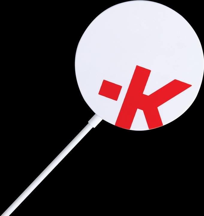 Actual product image Skross Wireless Charger Magsafe, white, induction charging standard (10 W)
