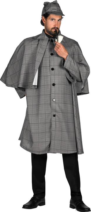 Produktbild Thetru Herren Sherlock Holmes Mantel und Hut (L)