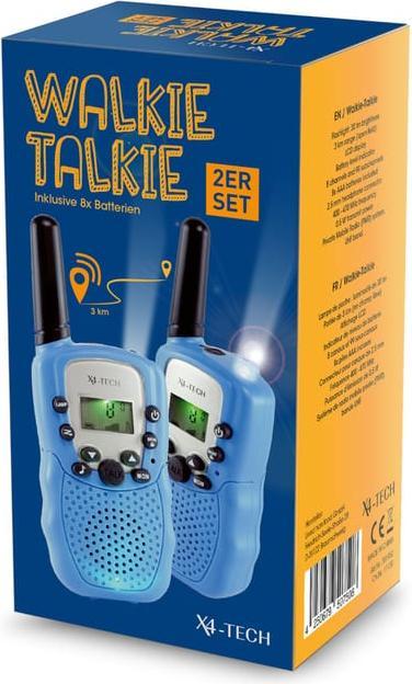 Produktbild X4 Tech 701953 PMR-Funkgerät 2er Set (3 km)