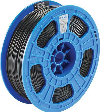 Actual product image Dremel PLA 1,75mm BLACK 0,75kg 3D FILAMENT (PLA, 1.75 mm, 750 g, Black)