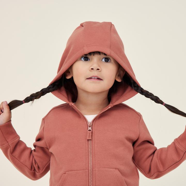 Image du produit Domyos Veste à capuche bébé/petit enfant - terracotta (86, 85 C)