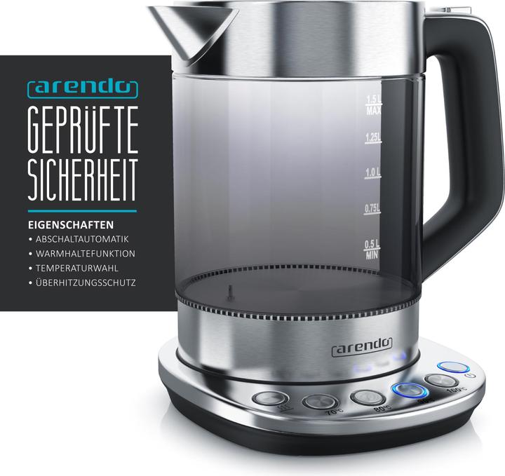 Produktbild Arendo Wasserkocher (1.50 l)