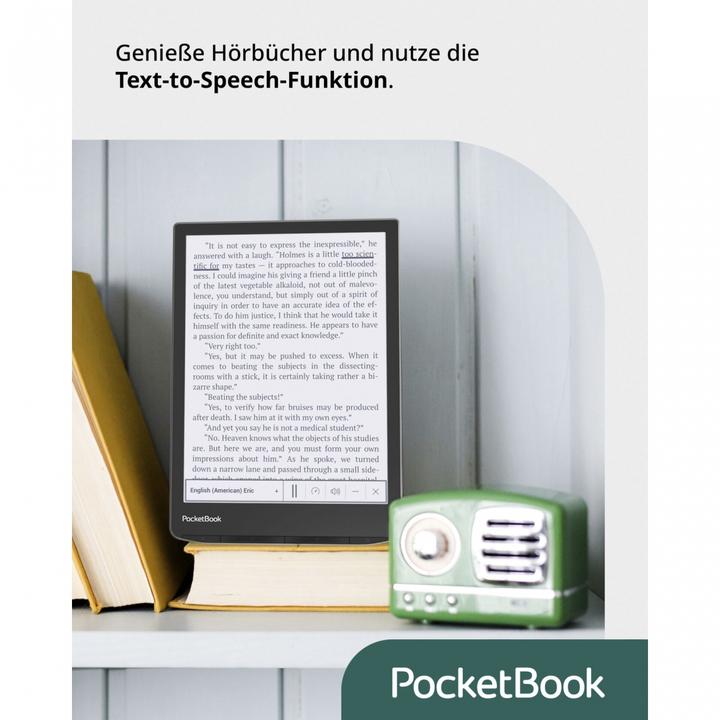 Produktbild PocketBook InkPad 4 (7.80", 32 GB, Stardust Silver)