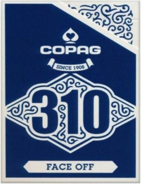 Immagine prodotto ASS Altenburg 22541012 - COPAG 310 Carte da gioco - Face off Slimline, blu, dai 18 anni in su (Italiano)