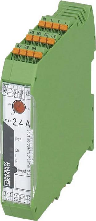 Actual product image Phoenix Contact motor contact 1 pc ELR H5-I-PT- 24DC/500AC-2 Load current: 2.4 A Switching voltage (max.):