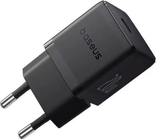 Produktbild Baseus - Wall Charger Palm (P10111602113-00) - Fast Charger, Type-C, PD 20W, 5V/3A - Cluster Black (20 W)