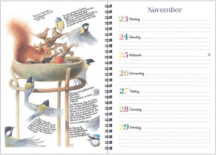 Produktbild Naturkalender (15.5 x 23 cm, Harter Einband, Deutsch)