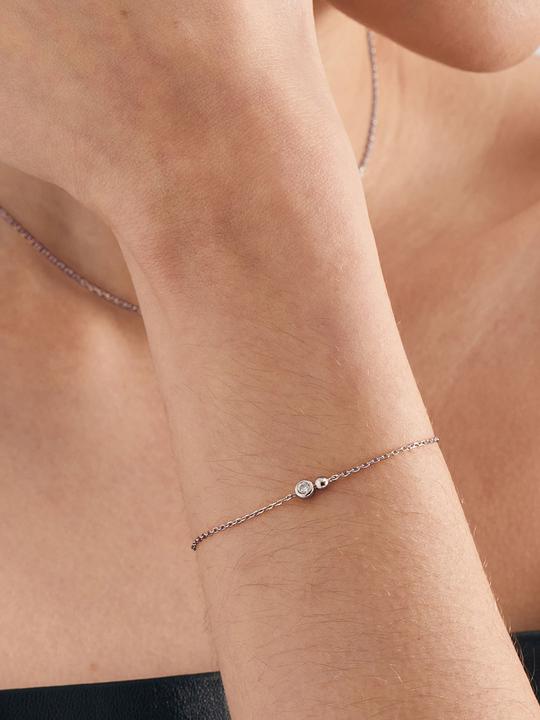Produktbild Ania Haie Armband Spaced Out B045-01H-CZ Damen (18.50 cm, Sterling Silber 925)