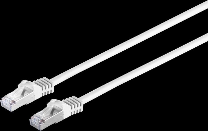 Produktbild Kabelschweiz RJ45 Patchkabel m. CAT 7 Rohkabel PIMF (S/FTP, CAT7, 0.25 m)