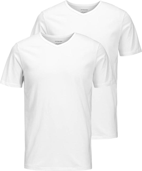 Actual product image Jack & Jones Jacbasic V-Neck Tee 2pk (M)