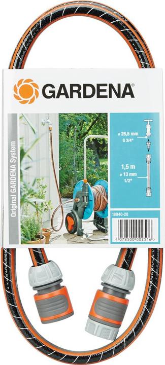 Produktbild Gardena Anschlussgarnitur Comfort Flex (1.50 m, 12.70 mm)