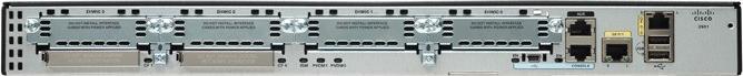 Actual product image Cisco 2901 Cable Router Gigabit Ethernet