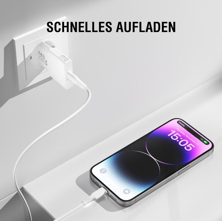 Immagine prodotto 4smarts Caricabatterie PDPlug Slim 25W GaN 1C bianco (25 W)