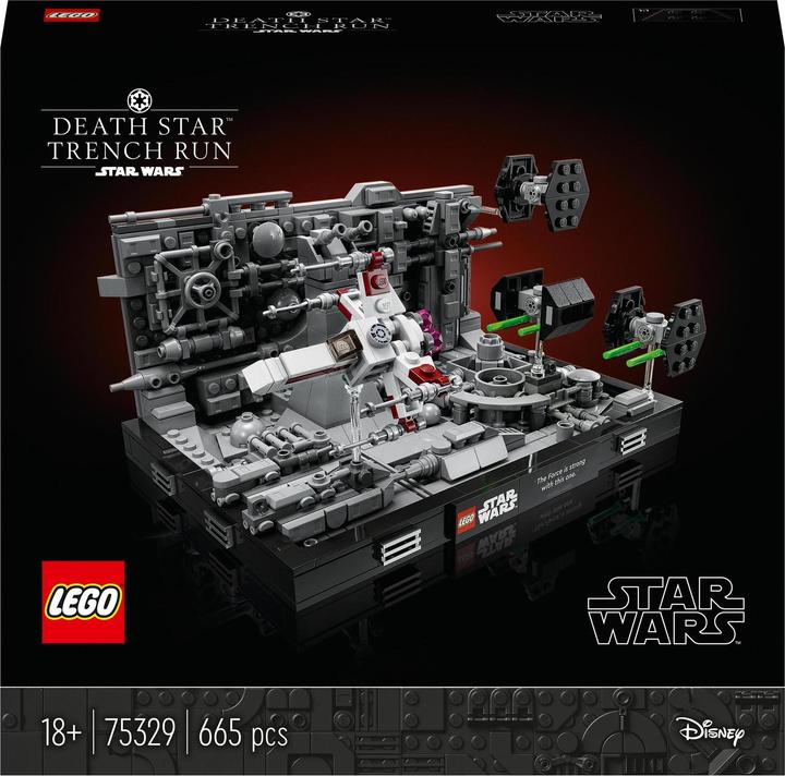 Image du produit LEGO Diorama Death Star Trench Run (75329, LEGO Star Wars)