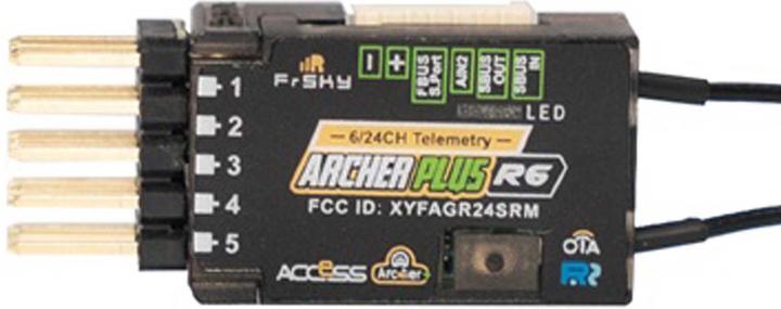 Produktbild FrSky Empfänger Archer Plus R6 2,4Ghz