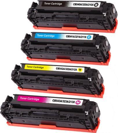 Immagine prodotto Hermex Toner HP Color LaserJet CP1514N compatibile 4 pezzi (M, Y, FC, C)