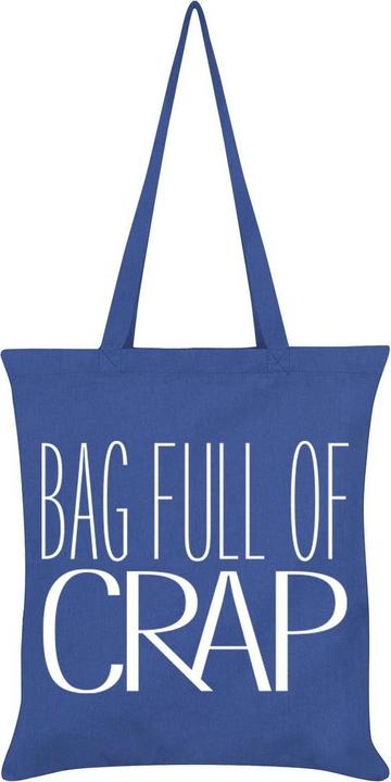 Actual product image Grindstore Tote Bag Bag Full Of Crap
