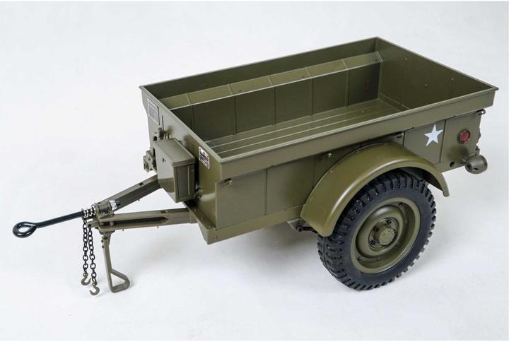 Immagine prodotto RocHobby Rimorchio per 1941 MB Willys Jeep, 1:6 (RTR pronto all'uso)
