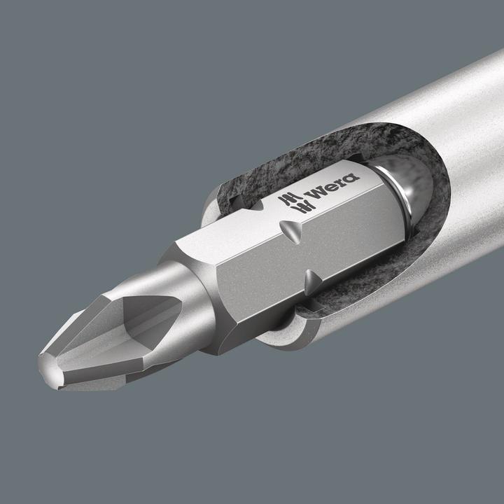 Image du produit Wera Kraftform Kompakt 27 Imperial Set 1 (1 x 1.2x6.5x25, PH1 x 25 mm, 1 x 2 x 25 mm, 1 x PH 2 x 25 mm, slot 1 x 5.5 x 25 mm)
