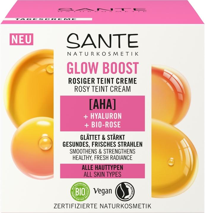 Produktbild Sante Glow Boost rosiger Teint Creme (50 ml)