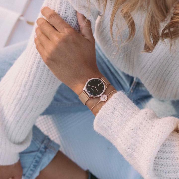 Produktbild Paul Hewitt Praia Black Sea Rose Gold Mesh (Analoguhr, 33 mm)
