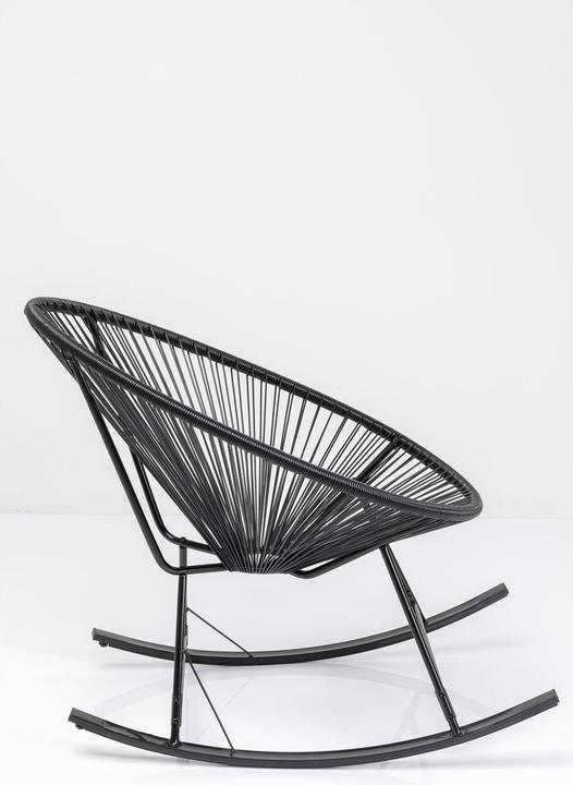 Produktbild Kare Design Schaukelstuhl Acapulco Schwarz