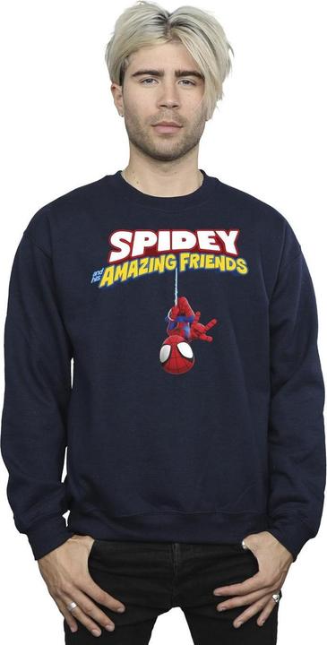 Produktbild SpiderMan Hanging Upside Down Sweatshirt (M)