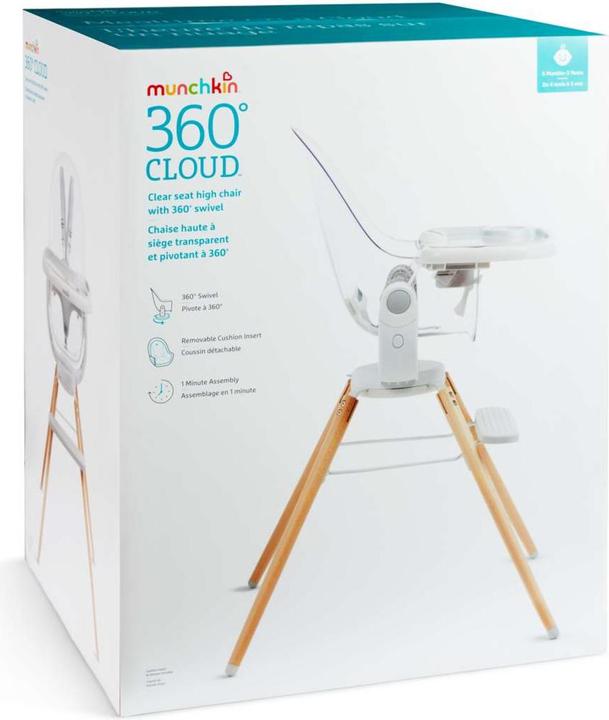Image du produit Munchkin CHAISE HAUTE 360 CLOUD (Chaise haute)