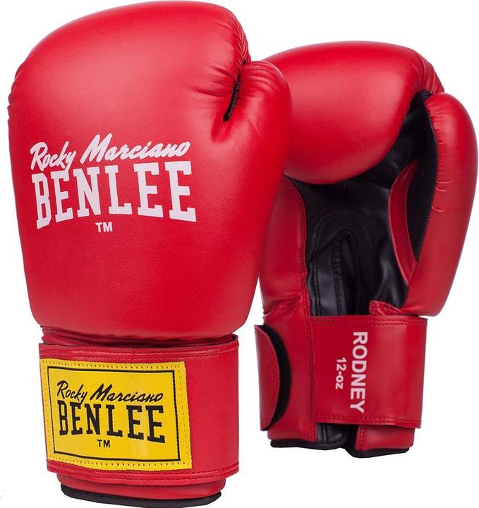 Actual product image Benlee Rodney Red Boxing Gloves (14 OZ)