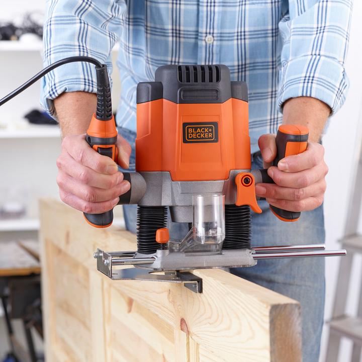Produktbild Black & Decker Oberfräse KW1200E, 1200W