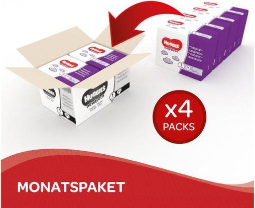 Produktbild Huggies Windeln Newborn (Gr. 1, Monatsbox, 84 Stück)