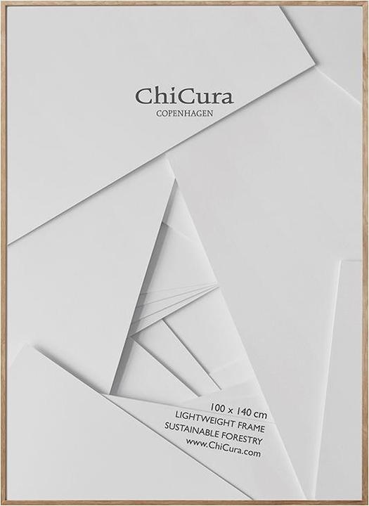 Actual product image ChiCura Wooden frame - Anti-reflective acrylic (100 x 140 cm)