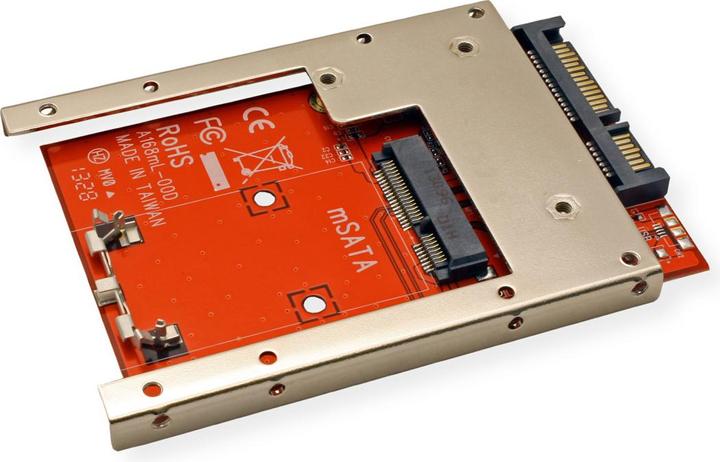 Produktbild Roline Adapter mSATA SSD zu 2.5 SATA 22pin