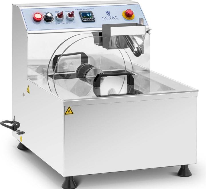 Actual product image Royal Catering Chocolate Melting Pot - stainless steel - 1200 W - 8 l -