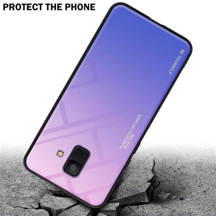 Productafbeelding Cadorabo TPU 2 kleuren glasdekking (Samsung Galaxy J6 (2018))